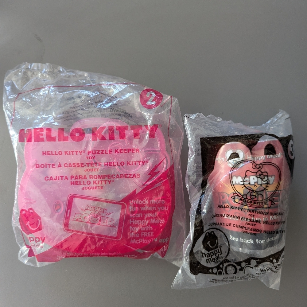 Hello Kitty happy meal toys